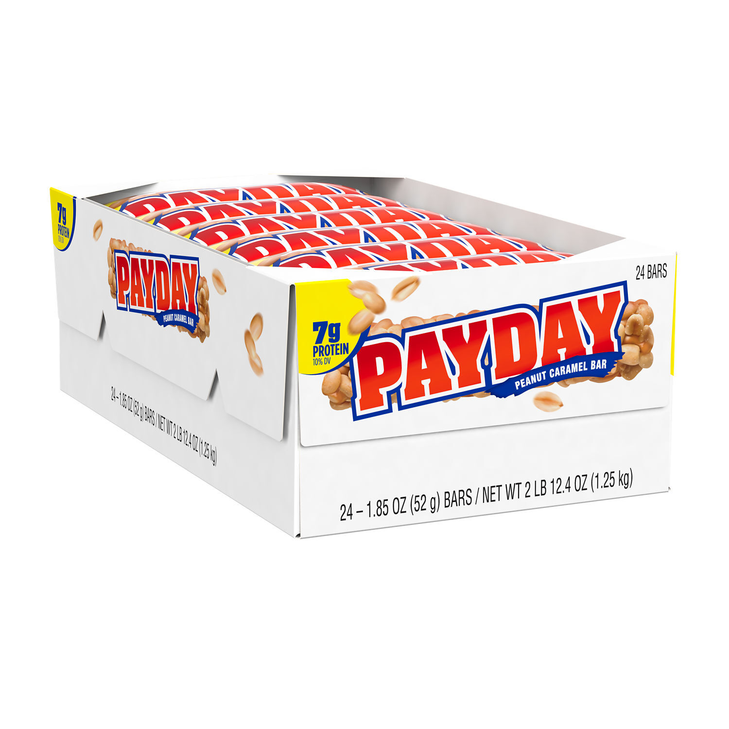 PAYDAY Peanut Caramel Candy Bars, 1.85 oz (24 Count) - THE HERSHEY COMPANY